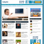 Scaling Back Website