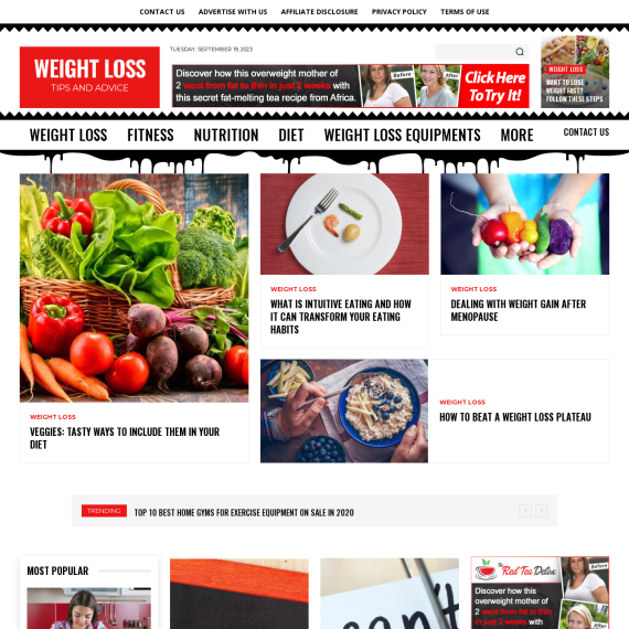 Weight Loss Tips And Advice Website