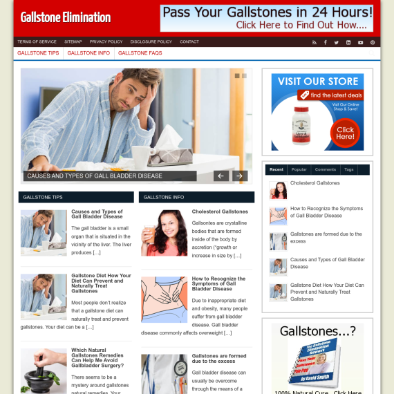 Gallstone Elimination Website