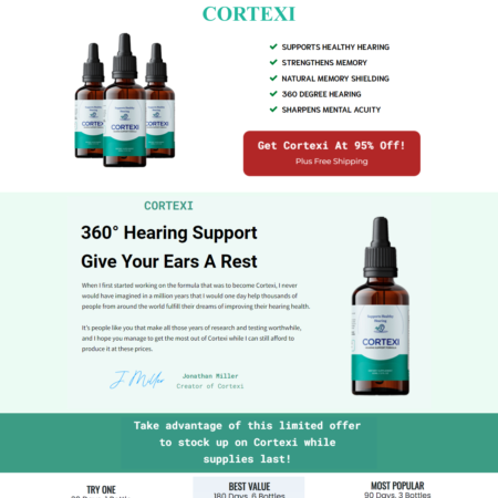 CORTEXI Landing Page Website