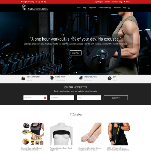 Fittness Dropship Store