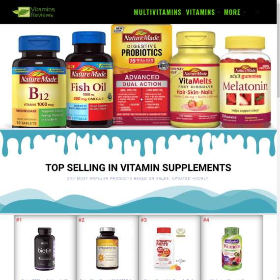 Vitamins Affiliate Blog