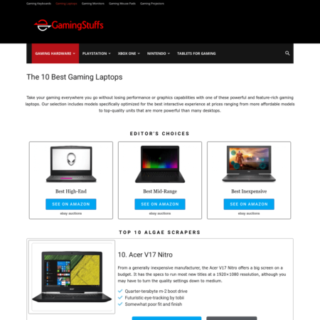 Gaming Affiliate Niche