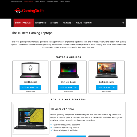 Gaming Affiliate Niche