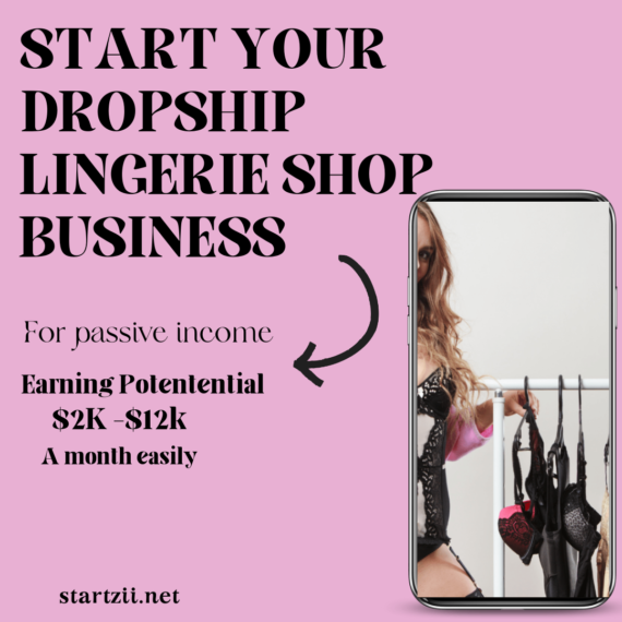 Start Your Own Dropship Lingerie Shop Business